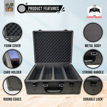 Load image into Gallery viewer, Black Metal Storage Case For Sports And Gaming Cards