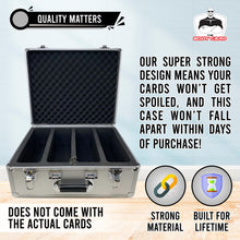 Load image into Gallery viewer, Silver Metal Storage Case For Sports And Gaming Cards