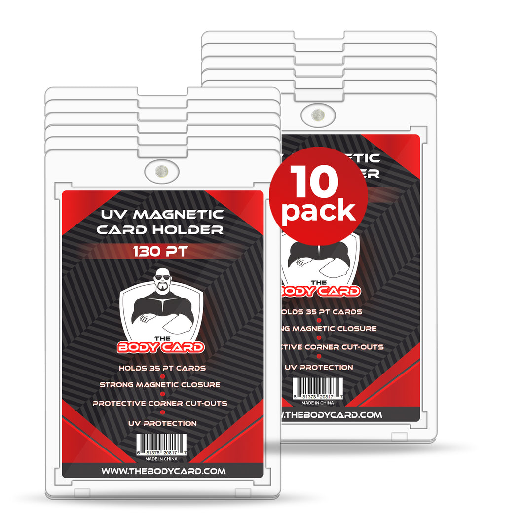 130 pt UV Magnetic Card Holder - 10 Pack