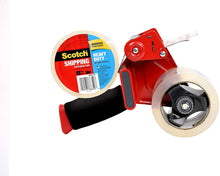 Load image into Gallery viewer, Scotch #3850-542STMP Heavy Duty Shipping Packaging Tape, 1.88 in x 60 yd (48 mm x 54,8 m), 2 Rolls with Heavy Duty Dispenser