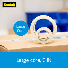 Load image into Gallery viewer, Scotch #3850-542STMP Heavy Duty Shipping Packaging Tape, 1.88 in x 60 yd (48 mm x 54,8 m), 2 Rolls with Heavy Duty Dispenser