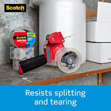 Load image into Gallery viewer, Scotch #3850-542STMP Heavy Duty Shipping Packaging Tape, 1.88 in x 60 yd (48 mm x 54,8 m), 2 Rolls with Heavy Duty Dispenser