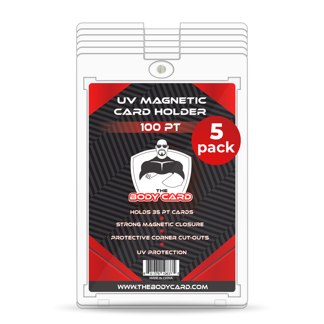 100 pt UV Magnetic Card Holder - 5 Pack