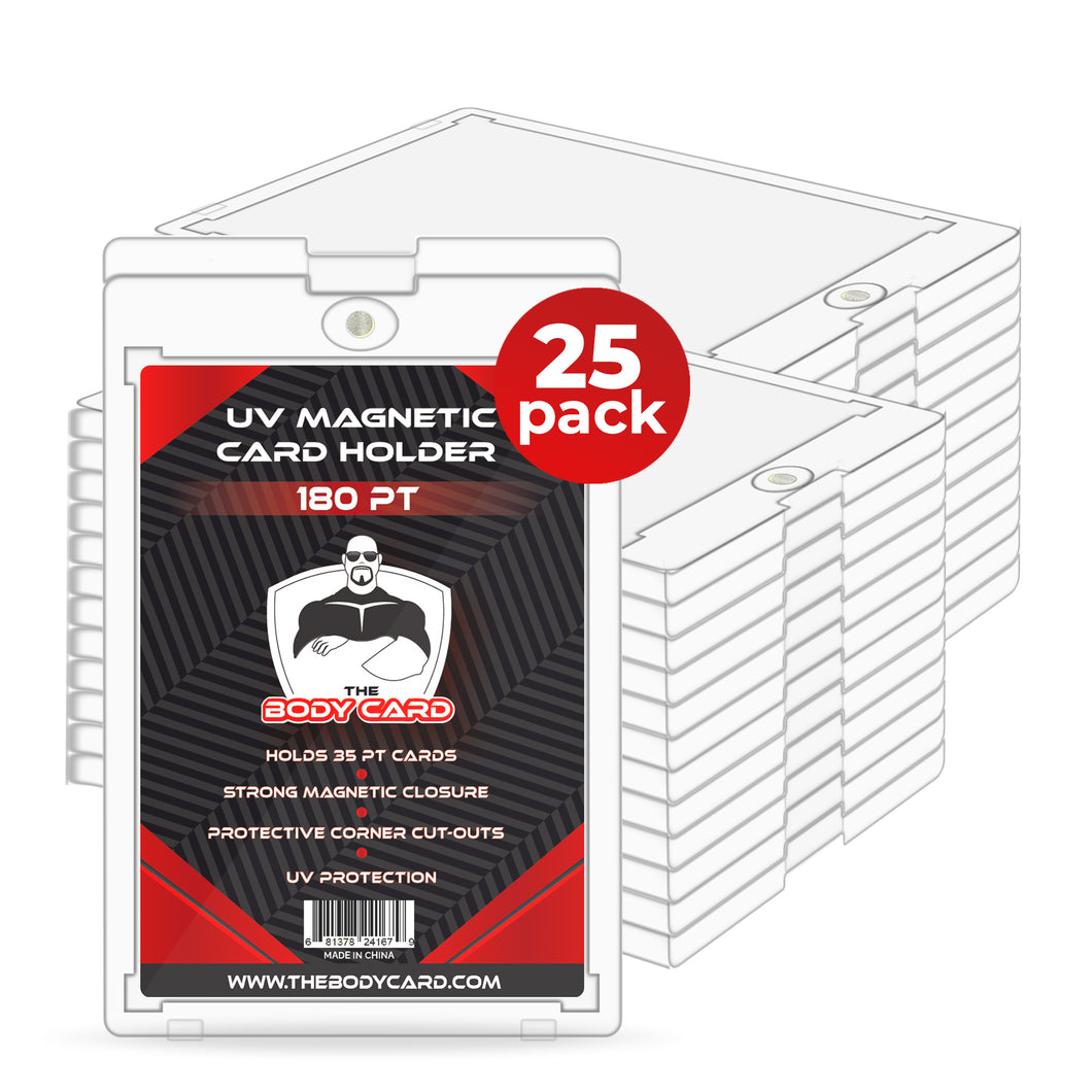 180 pt UV Magnetic Card Holder - 25 Pack