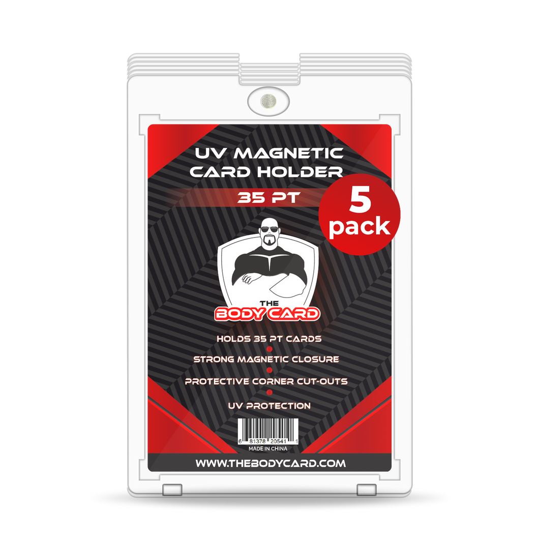 35 pt UV Magnetic Card Holder - 5 Pack