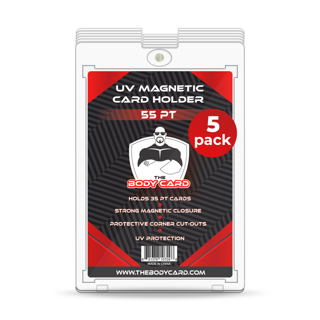 55 pt UV Magnetic Card Holder - 5 Pack