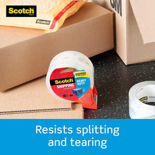 Load image into Gallery viewer, Scotch #3850-RD-DC Heavy Duty Shipping Packaging Tape, 1.88 in x 54.6 yd (48 mm x 50 m), Refillable Dispenser
