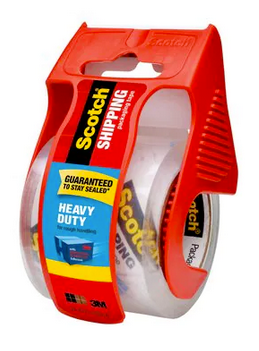 Scotch Heavy Duty Shipping Packaging Tape 1.88