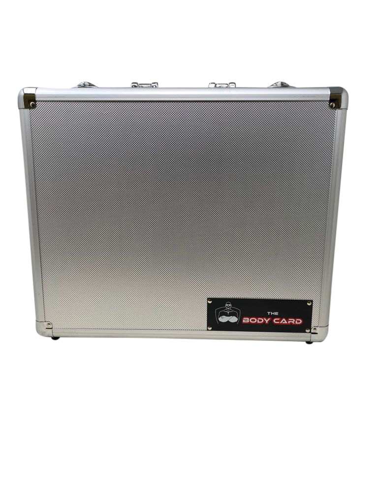 Silver Metal Storage Case For Sports And Gaming Cards – Body
